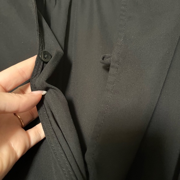 Black long sleeve romper - Picture 6 of 6